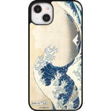 Coque iPhone 14 Plus - Tableau art - La Grande Vague de Kanagawa - Hokusai