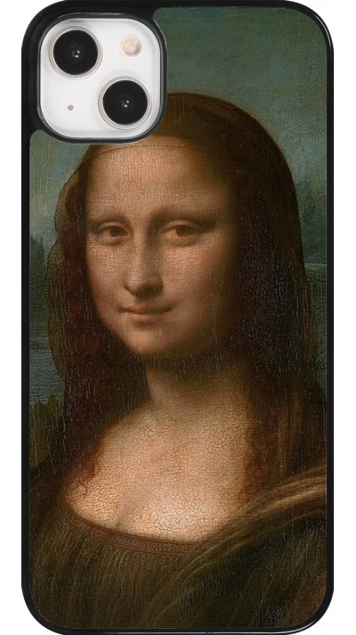 Coque iPhone 14 Plus - Tableau art - La Joconde - Léonard de Vinci