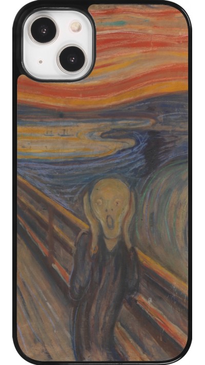 Coque iPhone 14 Plus - Tableau art - Le Cri - Edvard Munch
