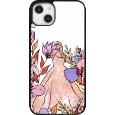 Coque iPhone 14 Plus - Taylor Swift Sketch - White