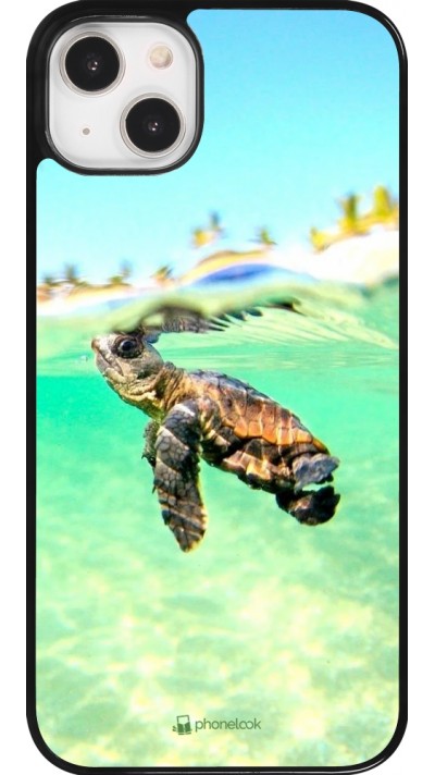 Coque iPhone 14 Plus - Turtle Underwater