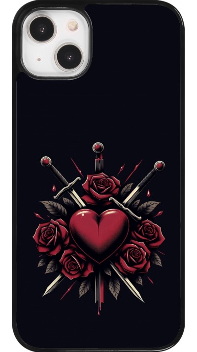 Coque iPhone 14 Plus - Valentine 2024 gothic love