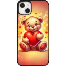 Coque iPhone 14 Plus - Valentine 2024 Teddy love