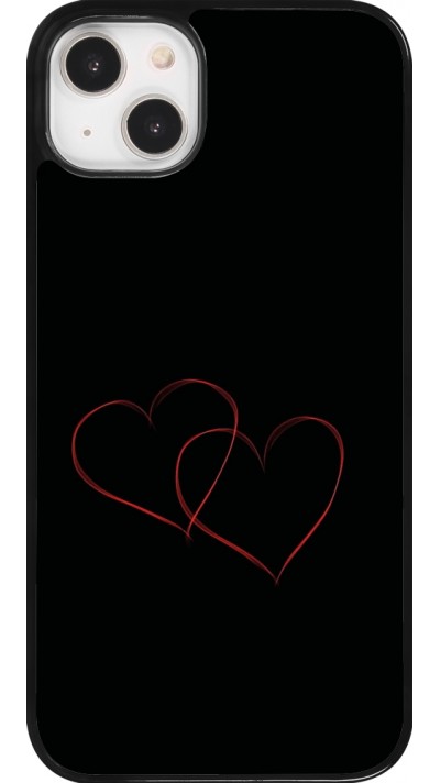 Coque iPhone 14 Plus - Valentine 2023 attached heart