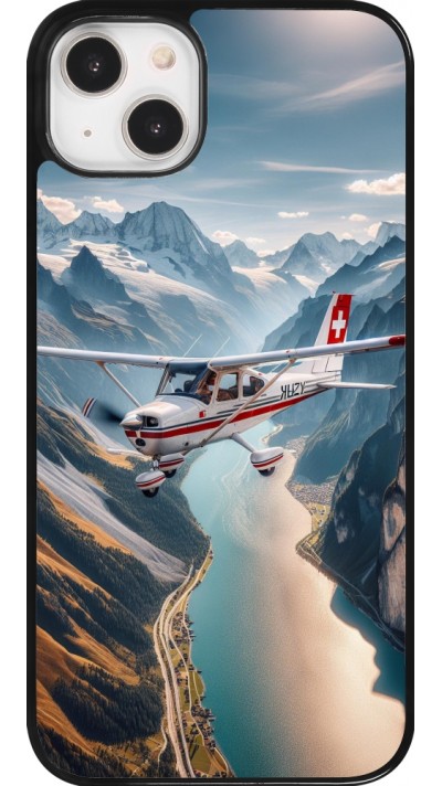 Coque iPhone 14 Plus - Vol Alpin Suisse