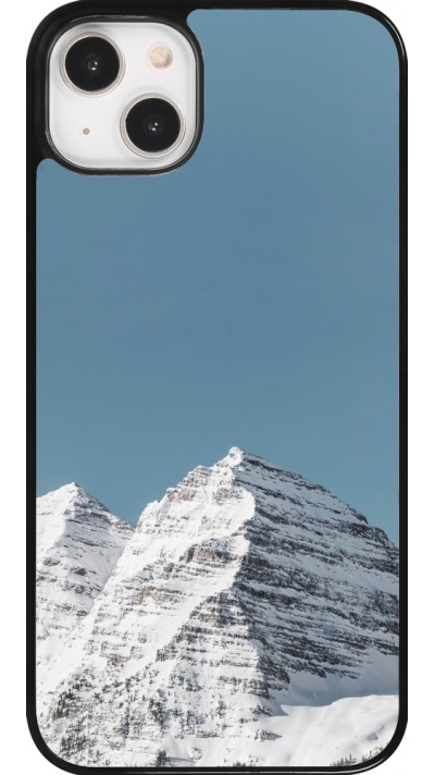 Coque iPhone 14 Plus - Winter 22 blue sky mountain