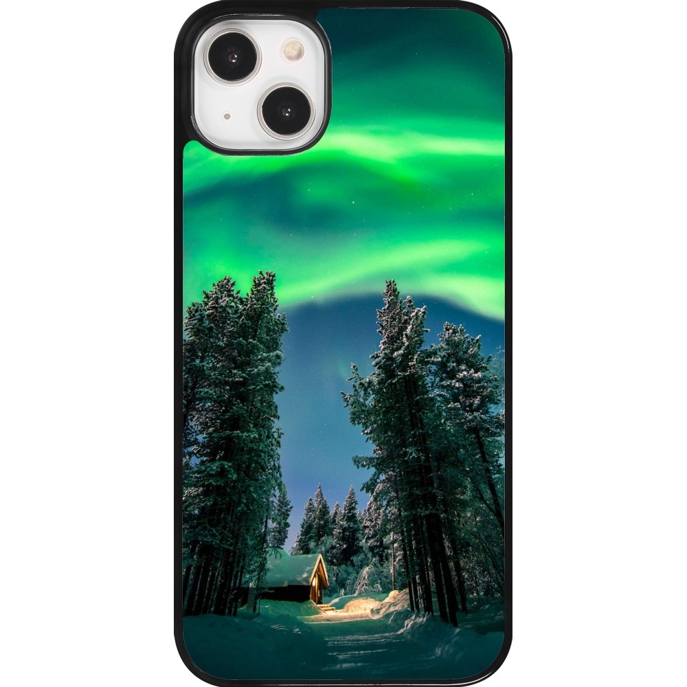 iPhone 14 Plus Case Hülle - Winter 22 Northern Lights