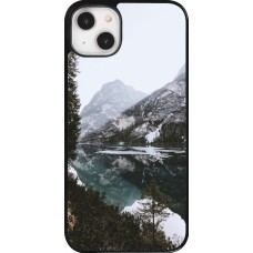 iPhone 14 Plus Case Hülle - Winter 22 snowy mountain and lake