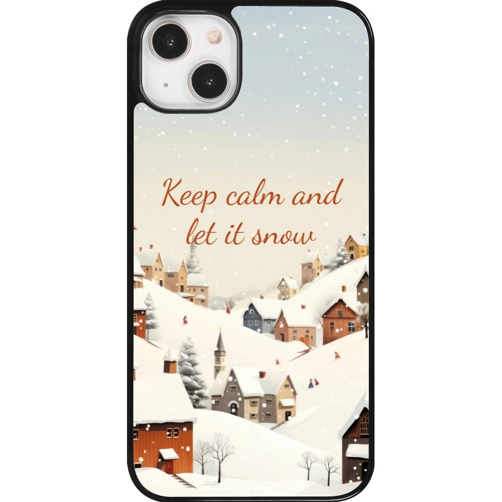 Coque iPhone 14 Plus - Winter 25 Winter Keep calm and let it snow