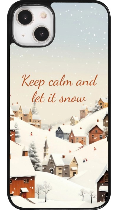 Coque iPhone 14 Plus - Winter 25 Winter Keep calm and let it snow