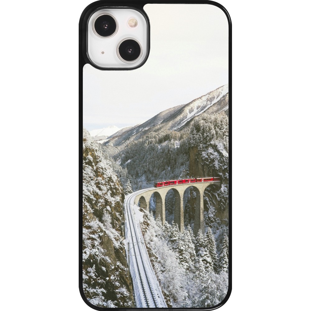 Coque iPhone 14 Plus - Winter 25 Winter polar express