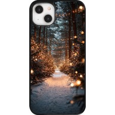 Coque iPhone 14 Plus - Winter 25 Winter snowy road