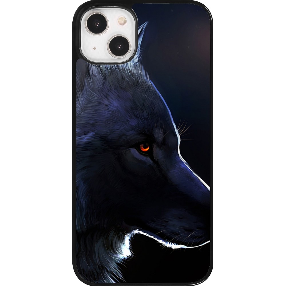 iPhone 14 Plus Case Hülle - Wolf Shape