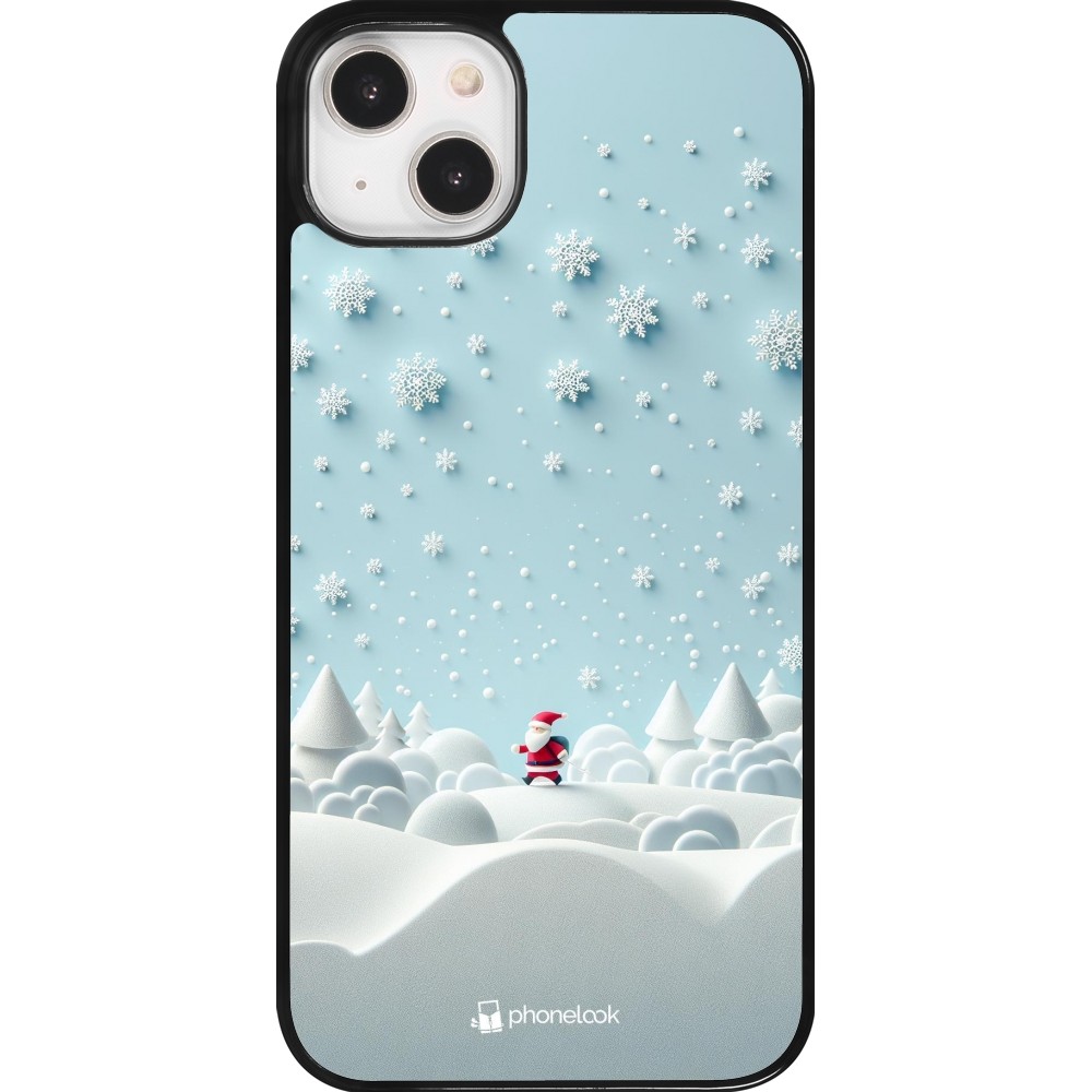Coque iPhone 14 Plus - Noël 2023 Petit Père Flocon