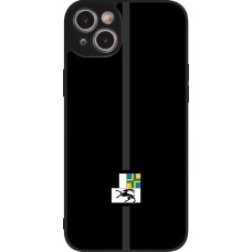 iPhone 14 Plus Case Hülle - Silikon schwarz Kanton GR schwarz