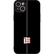 iPhone 14 Plus Case Hülle - Silikon schwarz Kanton JU schwarz