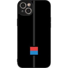 Coque iPhone 14 Plus - Silicone rigide noir Canton TI noir