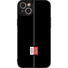 Coque iPhone 14 Plus - Silicone rigide noir Canton VS noir