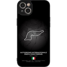 Coque iPhone 14 Plus - Silicone rigide noir F1 Track 2025 Emilia-Rogmana