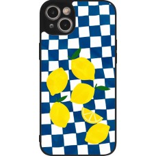 Coque iPhone 14 Plus - Silicone rigide noir Illustration lemons 2026
