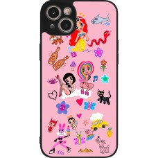 Coque iPhone 14 Plus - Silicone rigide noir Karol G La Bichota Manana Sera Bonito