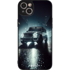 iPhone 14 Plus Case Hülle - Silikon schwarz Mercedes G AMG Nacht