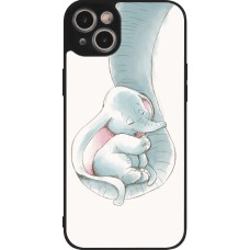 Coque iPhone 14 Plus - Silicone rigide noir Mom 1903