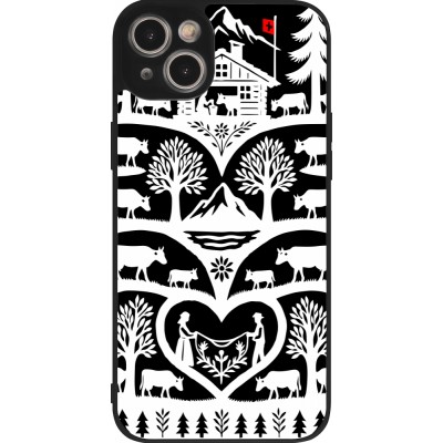 iPhone 14 Plus Case Hülle - Silikon schwarz Poya Schweiz 2 schwarz
