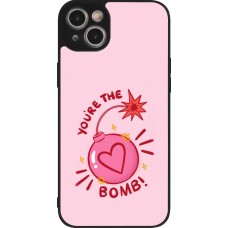 Coque iPhone 14 Plus - Silicone rigide noir Saint Valentines Day 26 You are the bomb