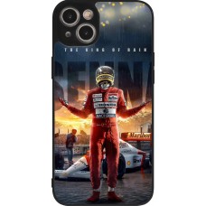 Coque iPhone 14 Plus - Silicone rigide noir Senna The King of Rain