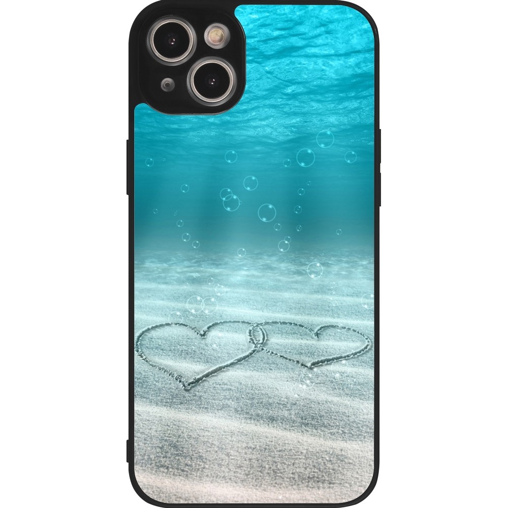 Coque iPhone 14 Plus - Silicone rigide noir Summer 18 19