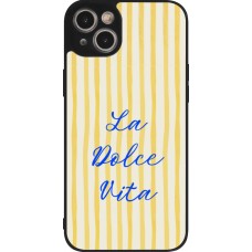 iPhone 14 Plus Case Hülle - Silikon schwarz The good life 2026