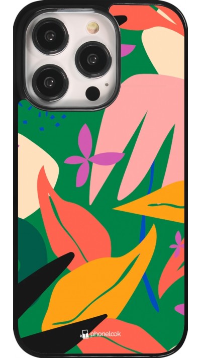 Coque iPhone 14 Pro - Abstract Jungle