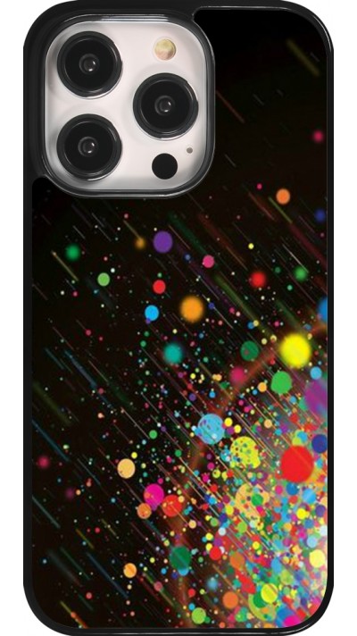 iPhone 14 Pro Case Hülle - Abstract Bubble Lines