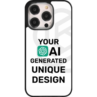 Coque iPhone 14 Pro - 100% unique générée par intelligence artificielle (AI) avec vos idées