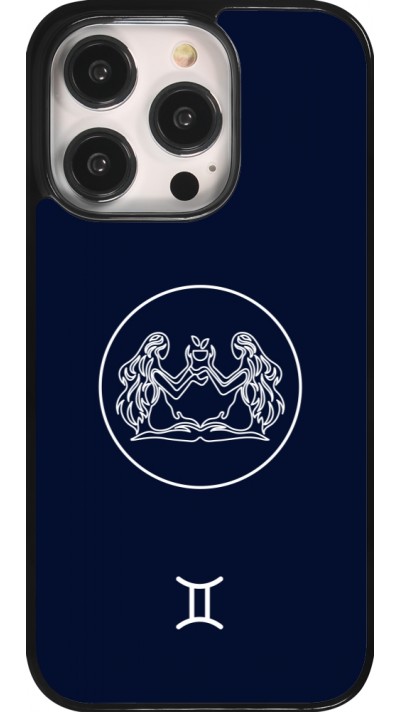 Coque iPhone 14 Pro - Astrologie Gémeaux