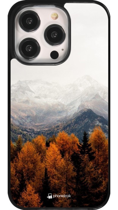 iPhone 14 Pro Case Hülle - Autumn 21 Forest Mountain