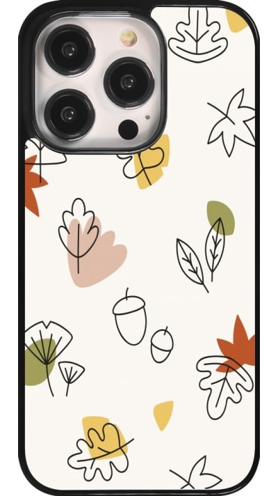 Coque iPhone 14 Pro - Autumn 22 leaves