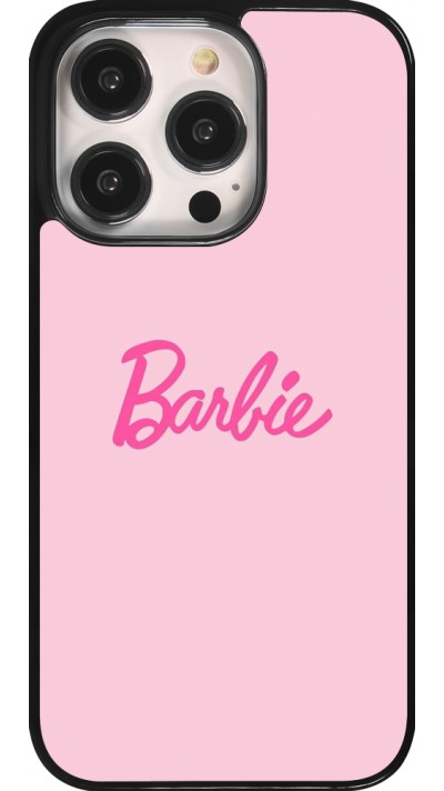 Coque iPhone 14 Pro - Barbie Text