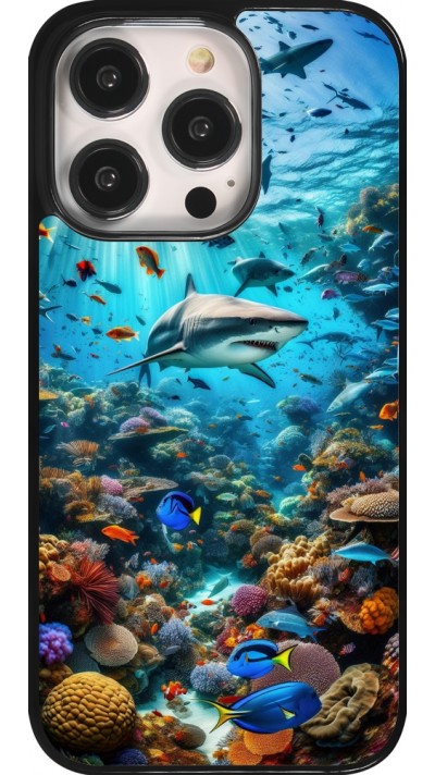iPhone 14 Pro Case Hülle - Bora Bora Meer und Wunder