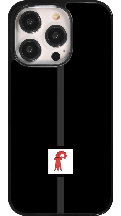 iPhone 14 Pro Case Hülle - Kanton BL schwarz