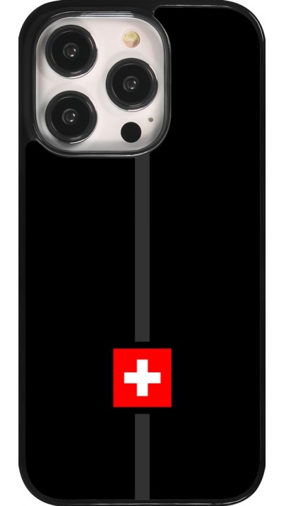 iPhone 14 Pro Case Hülle - Kanton CH schwarz