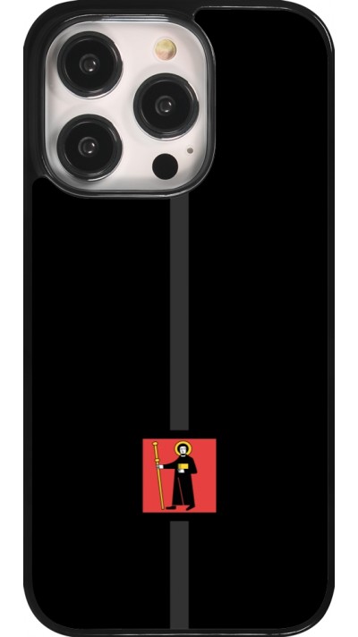 iPhone 14 Pro Case Hülle - Kanton GL schwarz