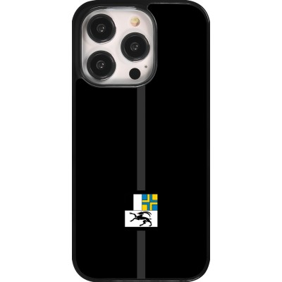 Coque iPhone 14 Pro - Canton GR noir