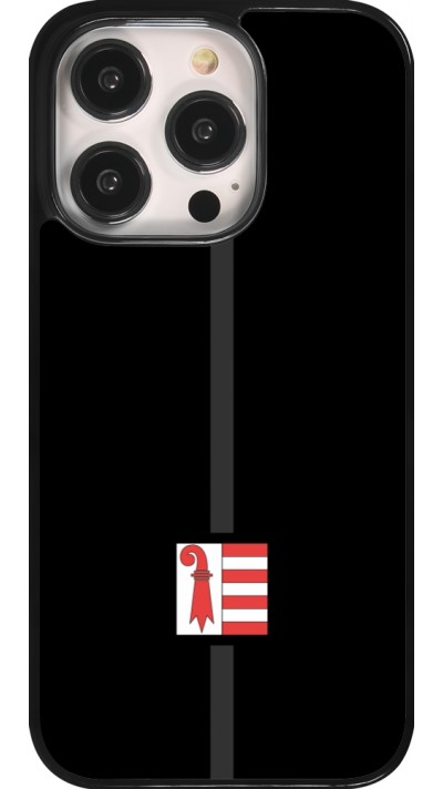 iPhone 14 Pro Case Hülle - Kanton JU schwarz