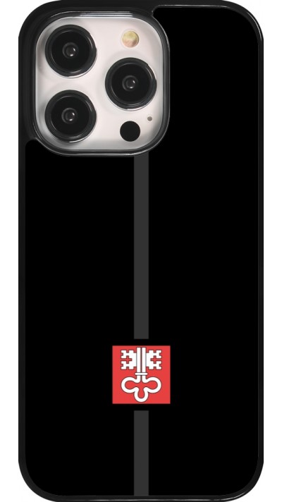 iPhone 14 Pro Case Hülle - Kanton NW schwarz