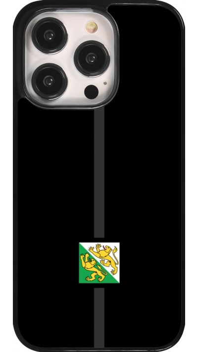 iPhone 14 Pro Case Hülle - Kanton TG schwarz