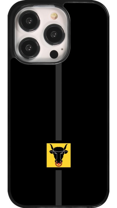 iPhone 14 Pro Case Hülle - Kanton UR schwarz