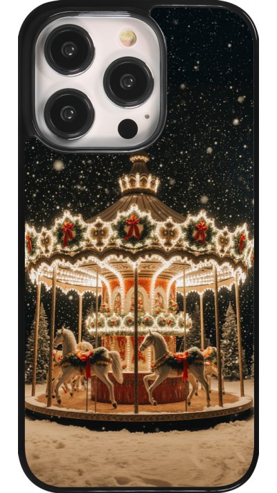 Coque iPhone 14 Pro - Christmas 25 Carousel