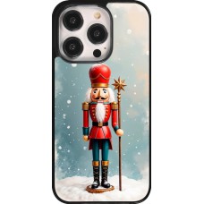 Coque iPhone 14 Pro - Christmas 25 Nutcracker Snow